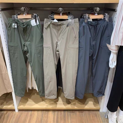 25秋冬新款男装女装加绒保暖休闲长裤/机能工装裤子常规款479375