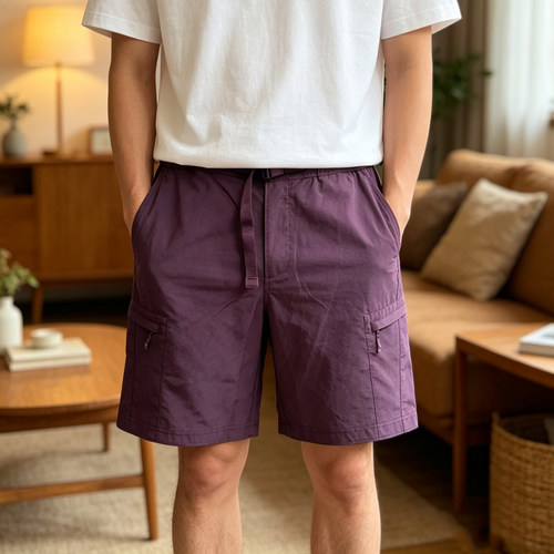 原单品质26夏男装女装尼龙速干休闲短裤运动中裤工装五分裤482937