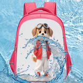 新款 F122 动画人物幼儿园小学轻便大容量防水防污儿童双肩包开学季