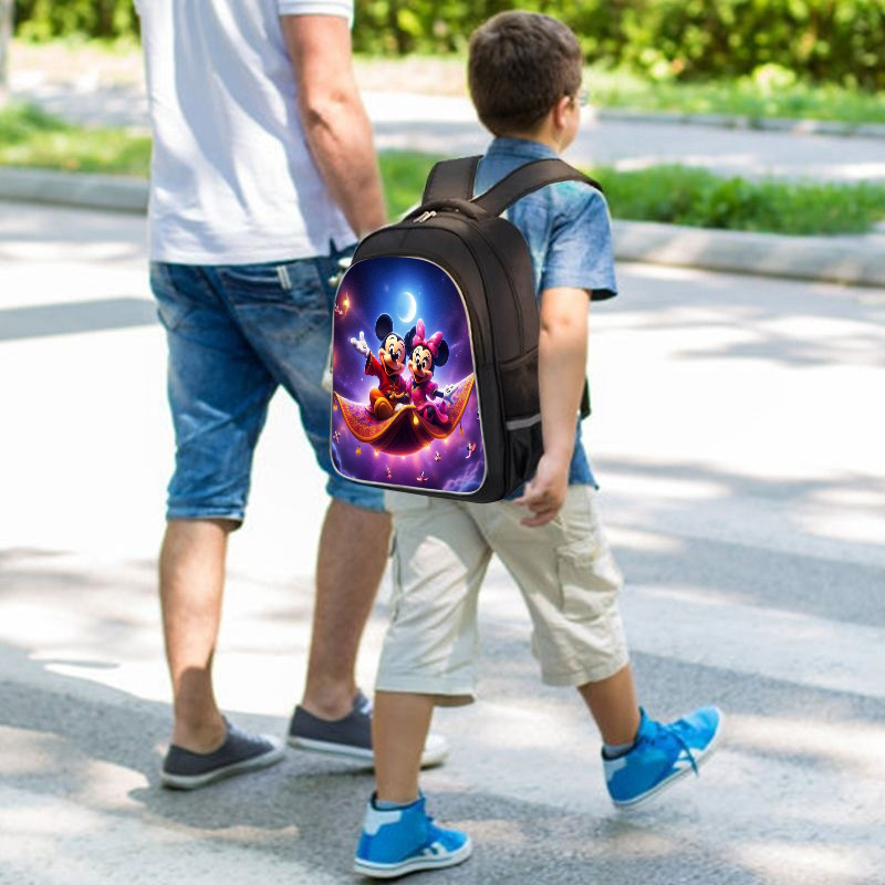 新款卡通米老鼠幼儿园小学生书包防水防污大容量双肩包开学季d175