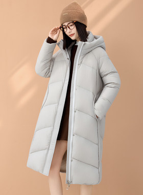 翻新定做女士中长款羽绒服半成品来料加工定制纸板样专业电脑制版