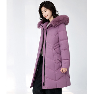 翻新定做女士长款羽绒服半成品来料加工定制纸板样专业电脑制版