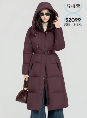 2025新款52099羽绒服半九成品女士常规时尚拆绒填充衣壳翻新加工