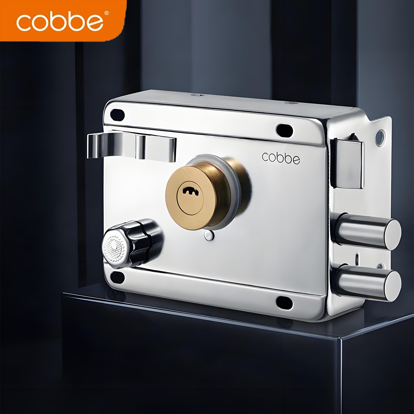 卡贝外装门锁老式大门锁木门铁门锁防盗门锁牛头锁家用房间门锁具