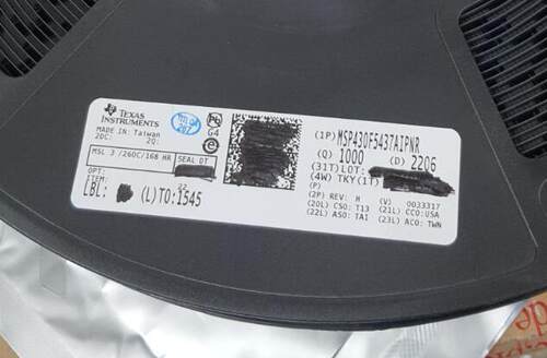 MSP430F5437AIPN原装工厂配单新