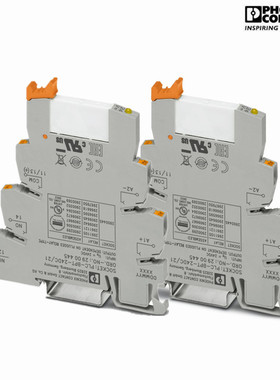 菲尼克斯继电器 PLC-RPT-24DC/21 模块2900299 替换 2966472整套
