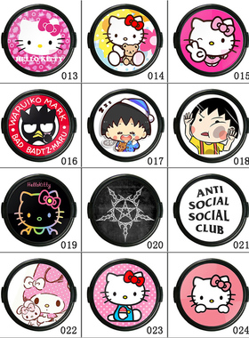 创意卡通镜头盖 适用 佳能 EOS R50 R8 R10 R7 R62 R6 R5 M50 2代 M200 M100 M62 5D4 5D3 90D 850D 760D800D