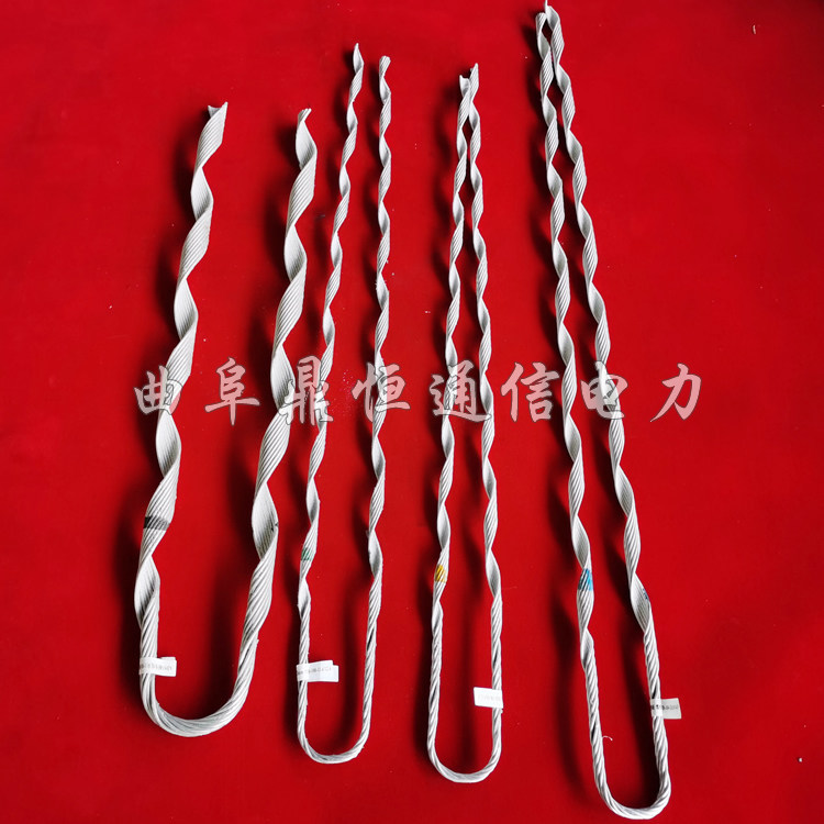 预绞丝护线条 铝包钢光缆耐张金具 转角用adss拉线耐张线夹