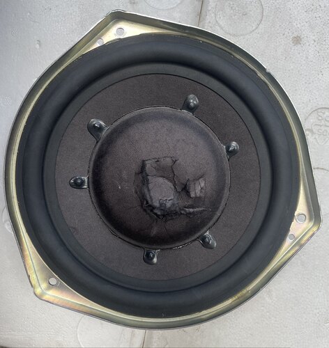 适用于美国杰仕Klipsch 8寸二音圈超薄重低音喇叭 钕磁 设计特殊