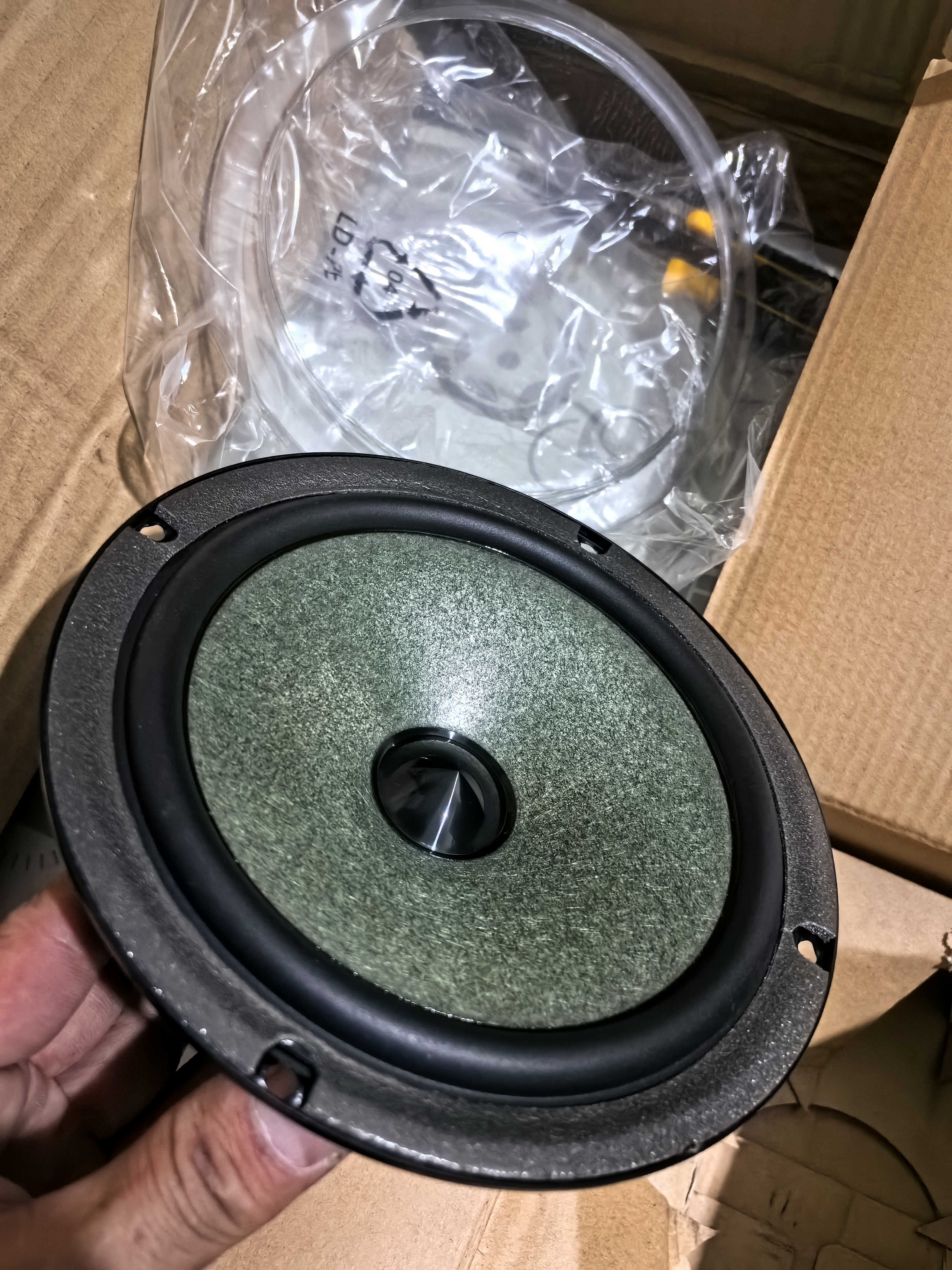 【听说是德国品牌】6.5寸云母复合纤维6.5寸低音汽车喇叭好音质