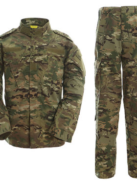 美CP迷彩服男特种兵作战服战术上衣户外军迷作训外套全地形套服