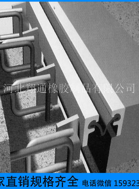 桥梁型钢伸缩缝单缝式GQF-F/E/C/L/RGd40/d60/d80型号齐全含胶条