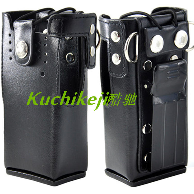 适用于手持对讲机皮套GP328 GP88S皮套 保护皮套防磨损带背带腰夹