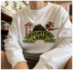 土豆商店 TEE潮 T恤vintage复古秋季 上山打老虎卡通趣味男女款 长袖