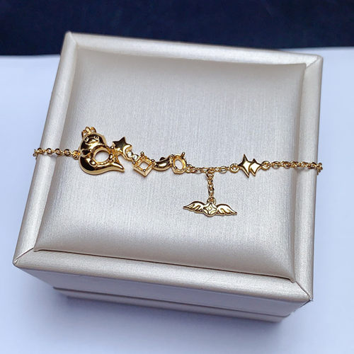 精美时尚s925银手链圆形5*5方形3*3椭圆3*4mm礼物饰品 代镶嵌 m