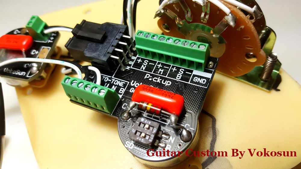 免焊接 双单双吉他线路 IBZ款式 电吉他 电路 升级线路 配件