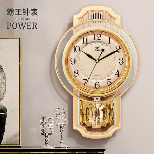 【新品】欧式创意音乐报时石英钟