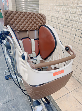 全新OGK  TMF儿童安全座椅 日本助力自行车子母车专用