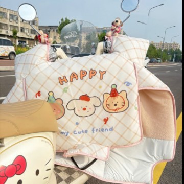 【数码定位款】电动车挡风被冬季加绒加厚2025新款加大保暖防风