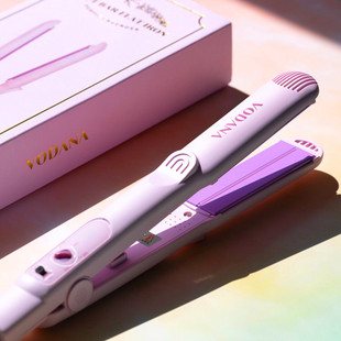 韩国VODANA直板夹卷发器两用理发店专用刘海电气石不伤发女宿舍