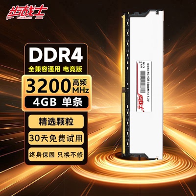 ddr4内存条4GB26663200MHz