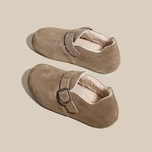 巨软！巨保暖！全包加绒勃肯棉鞋