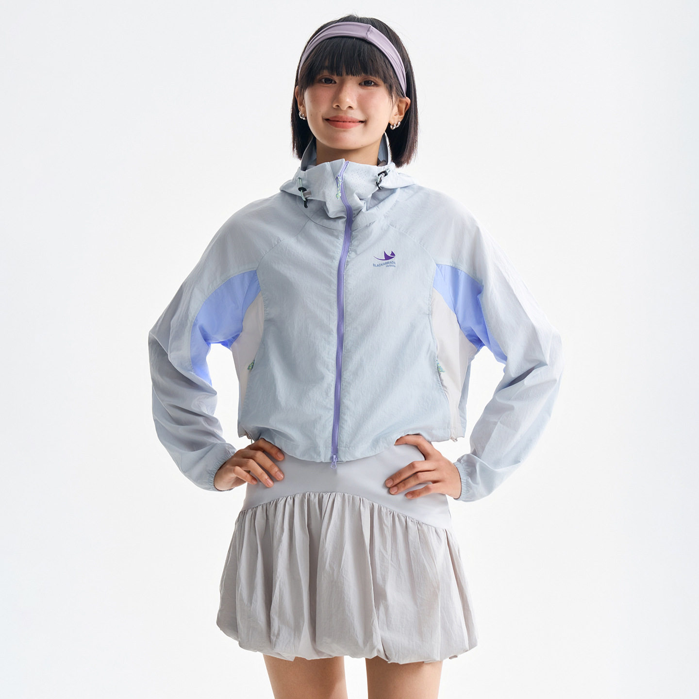轻量化户外防晒衣 女版短版防嗮服外套 防水速干女式防晒衣外套