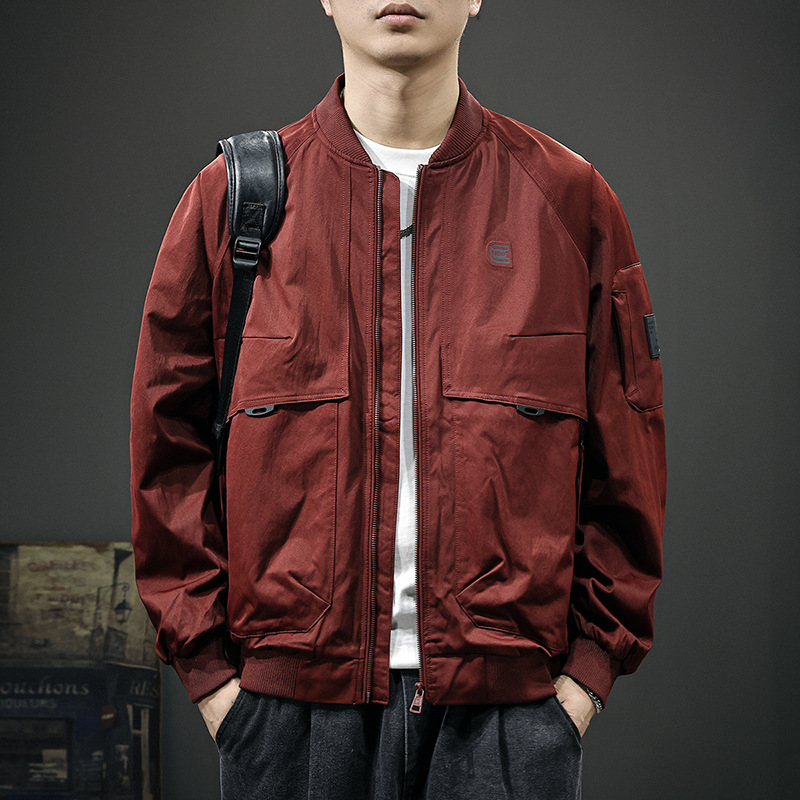高端飞行员棒球服男夹克