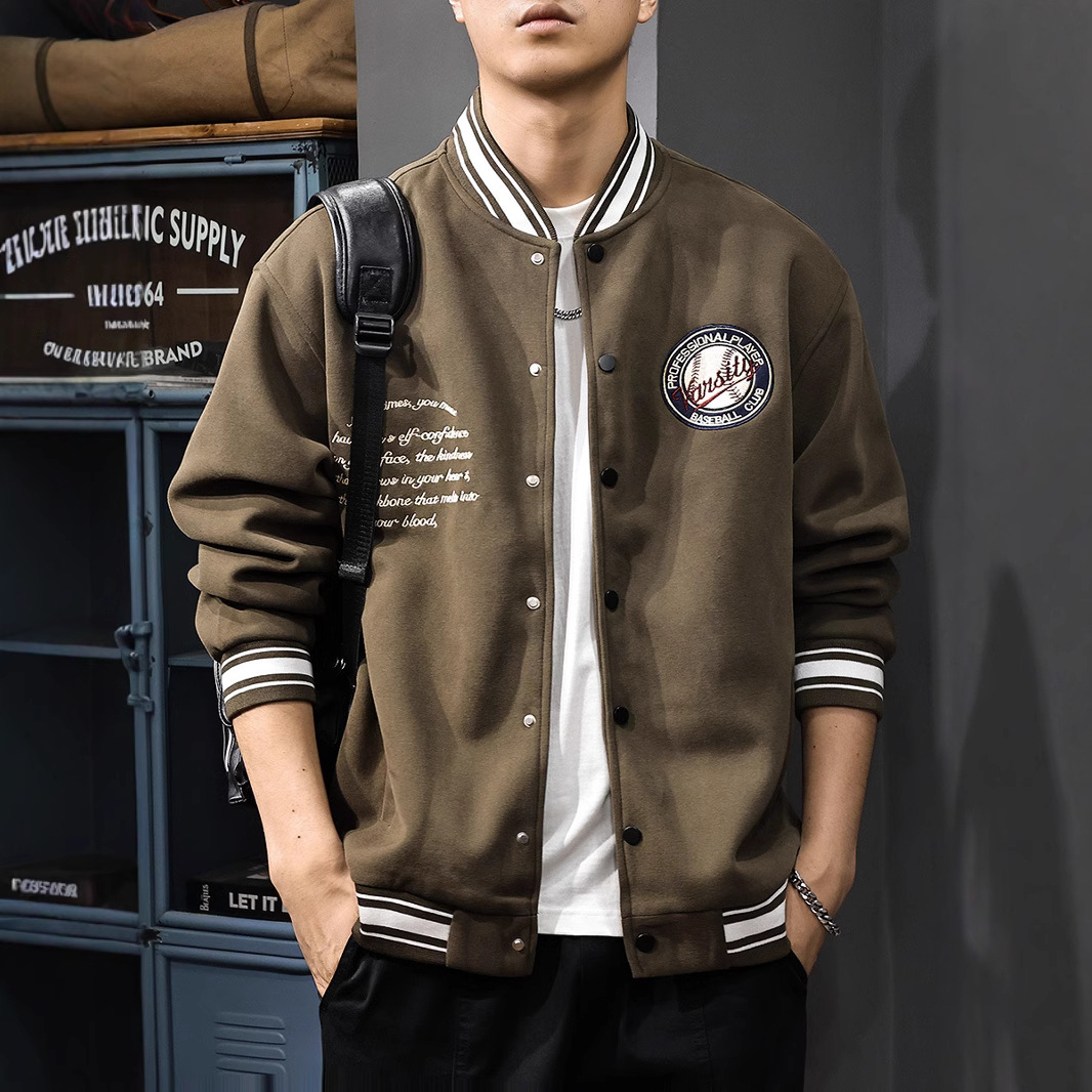 美式飞行员棒球服男外套