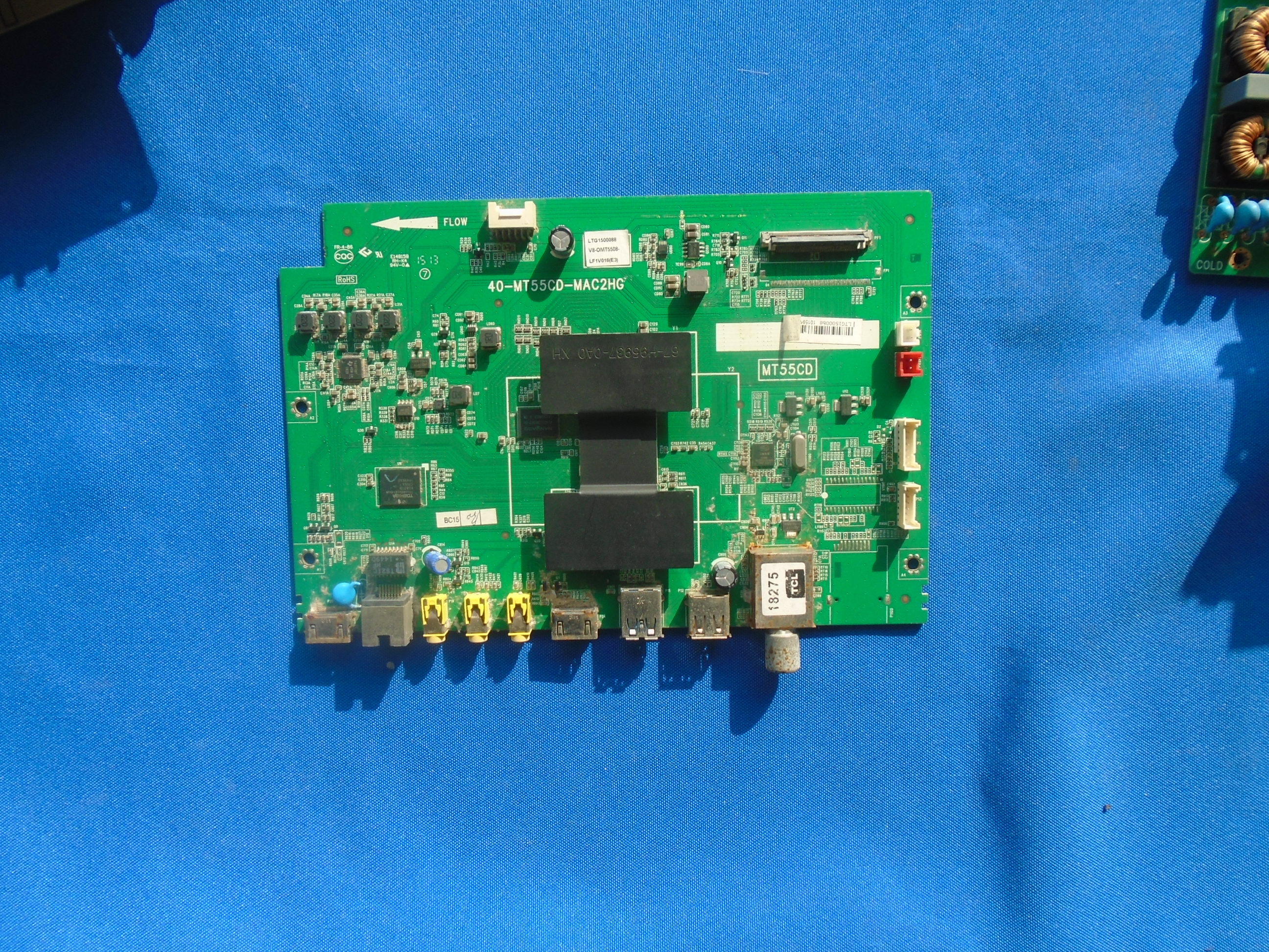 A原装正品TCL L50F3700A主板40-MT55CD-MAC2HG配屏V500HJ1-ME1