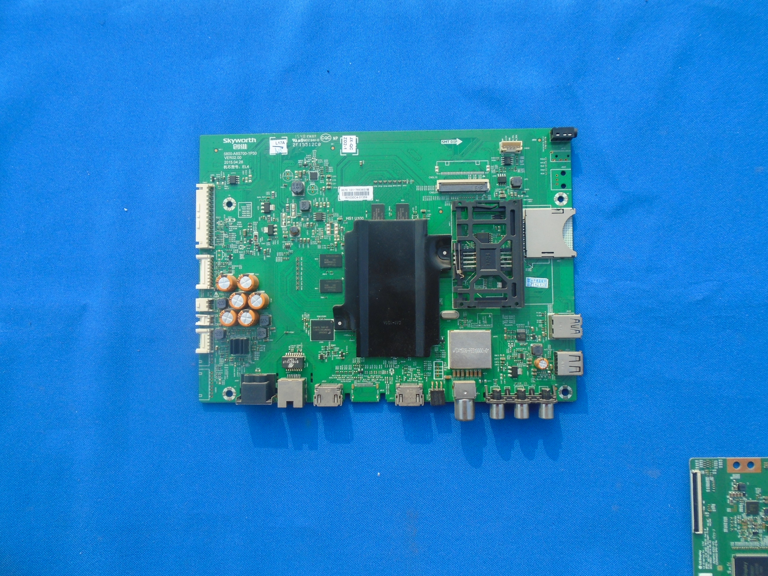 原装创维55E6200 55GSE主板5800-A8S700-1P30屏SEL550WY(LD0-521)