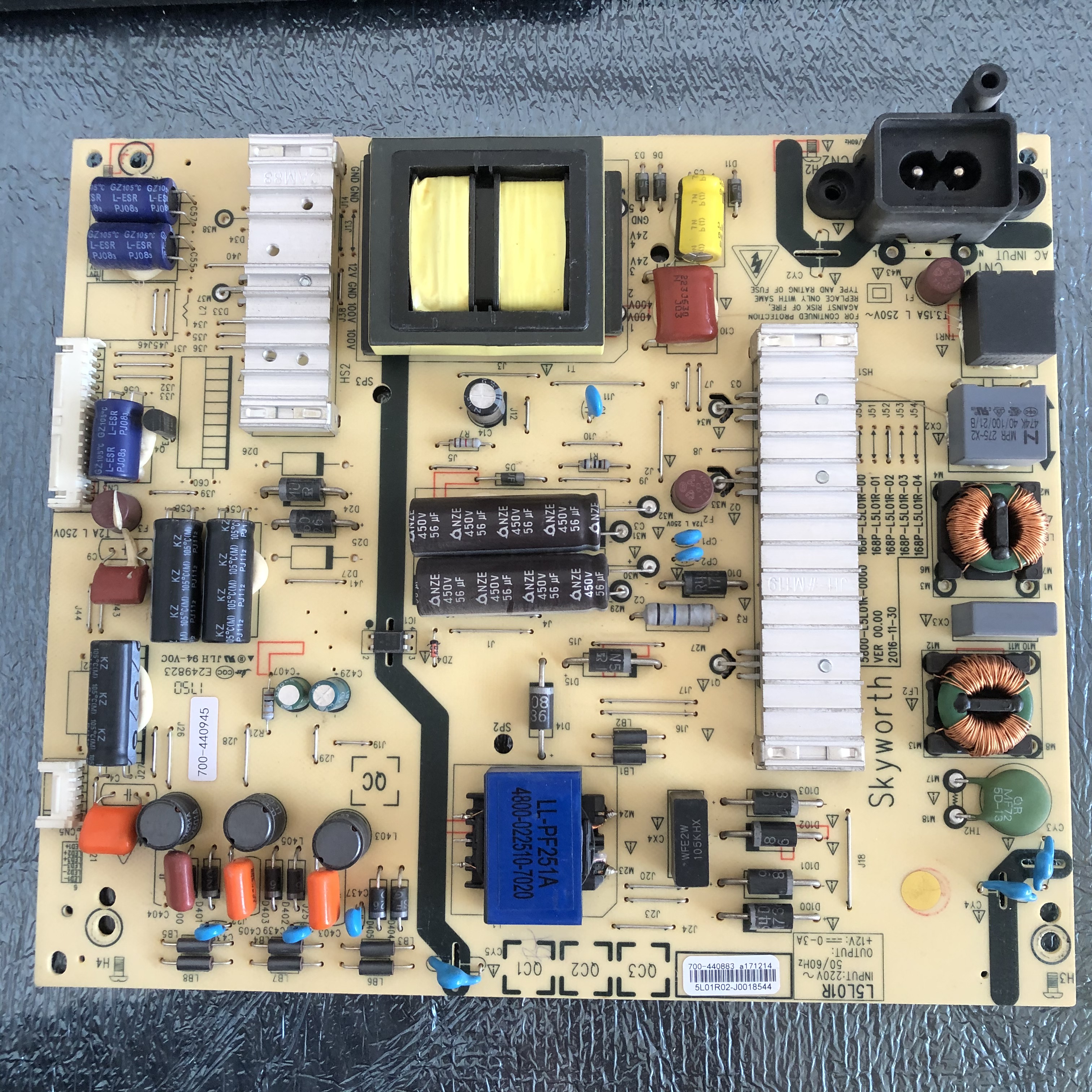 @@创维55M7/55M5E/55X5E电源板5800-L5L01R-0000 168P-L5L01R-02