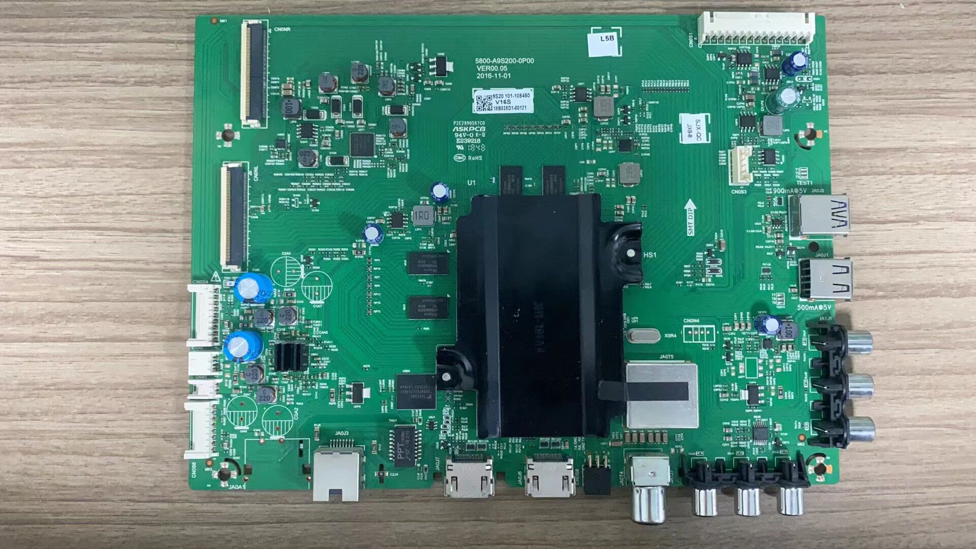 原装松下TH-43FX580C主板5800-A9S200-0P00配RDL430WY(LG0-500)屏