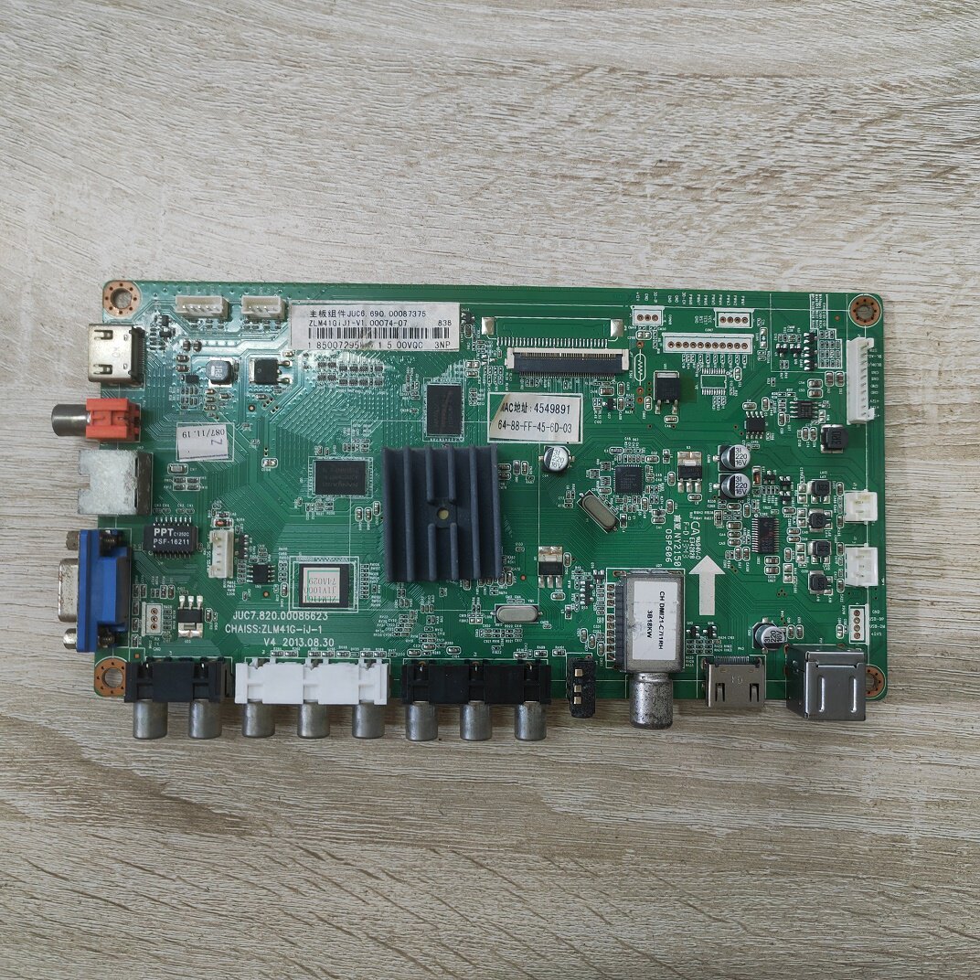 @长虹LED42C2000i主板JUC7.820.0086623配屏 组件00087375