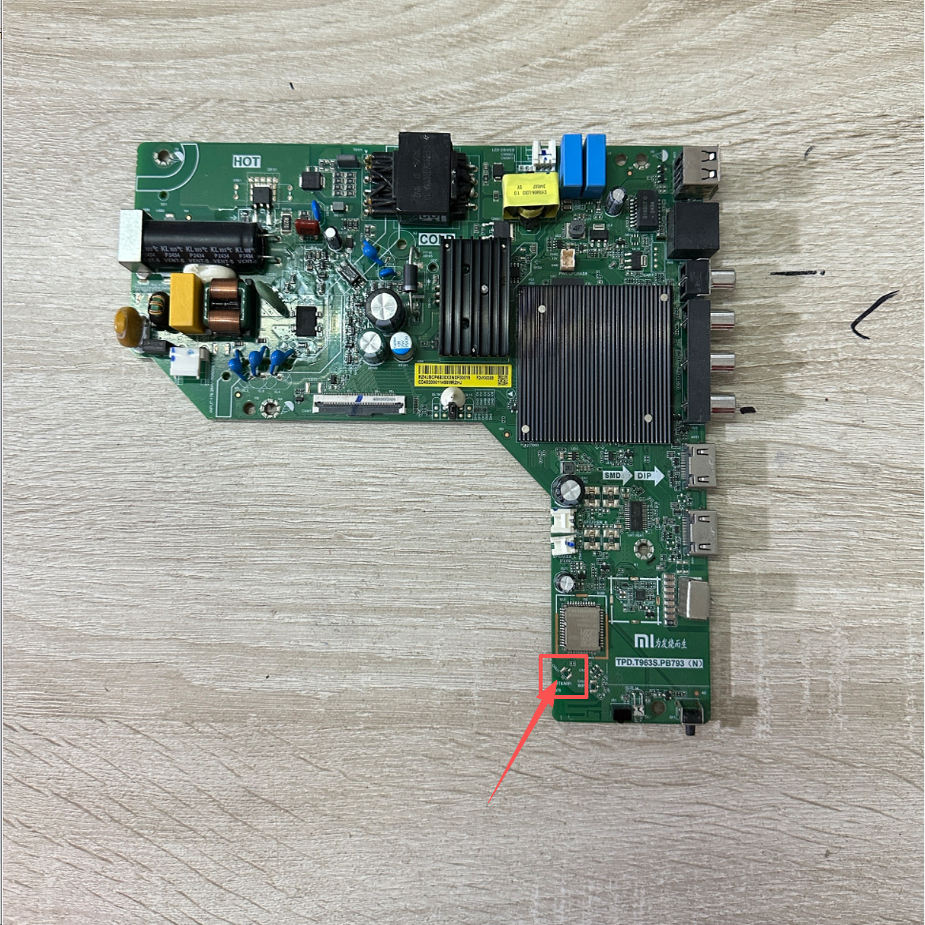 原厂红米L43RA-RA主板TPD.T963S.PB793(N) 屏L43RA-RA-B0E 实拍