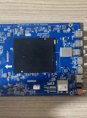 实拍&长虹原装65Q5E 55Q5E 55D7C主板JUC7.820.00202673/00207654