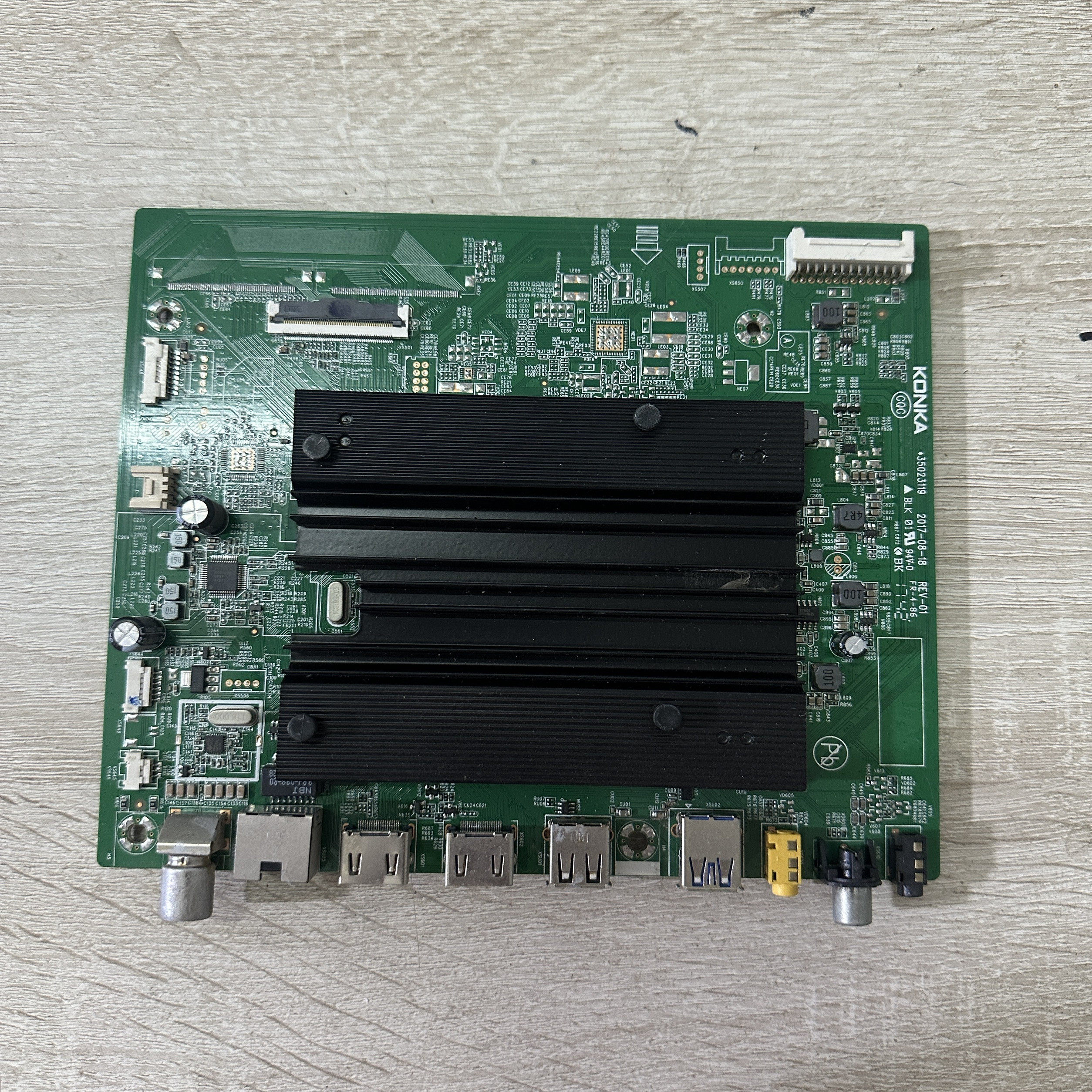 *康佳LED65M1 LED60R1 LED65R1主板35023119屏 72001574YT 1574YT