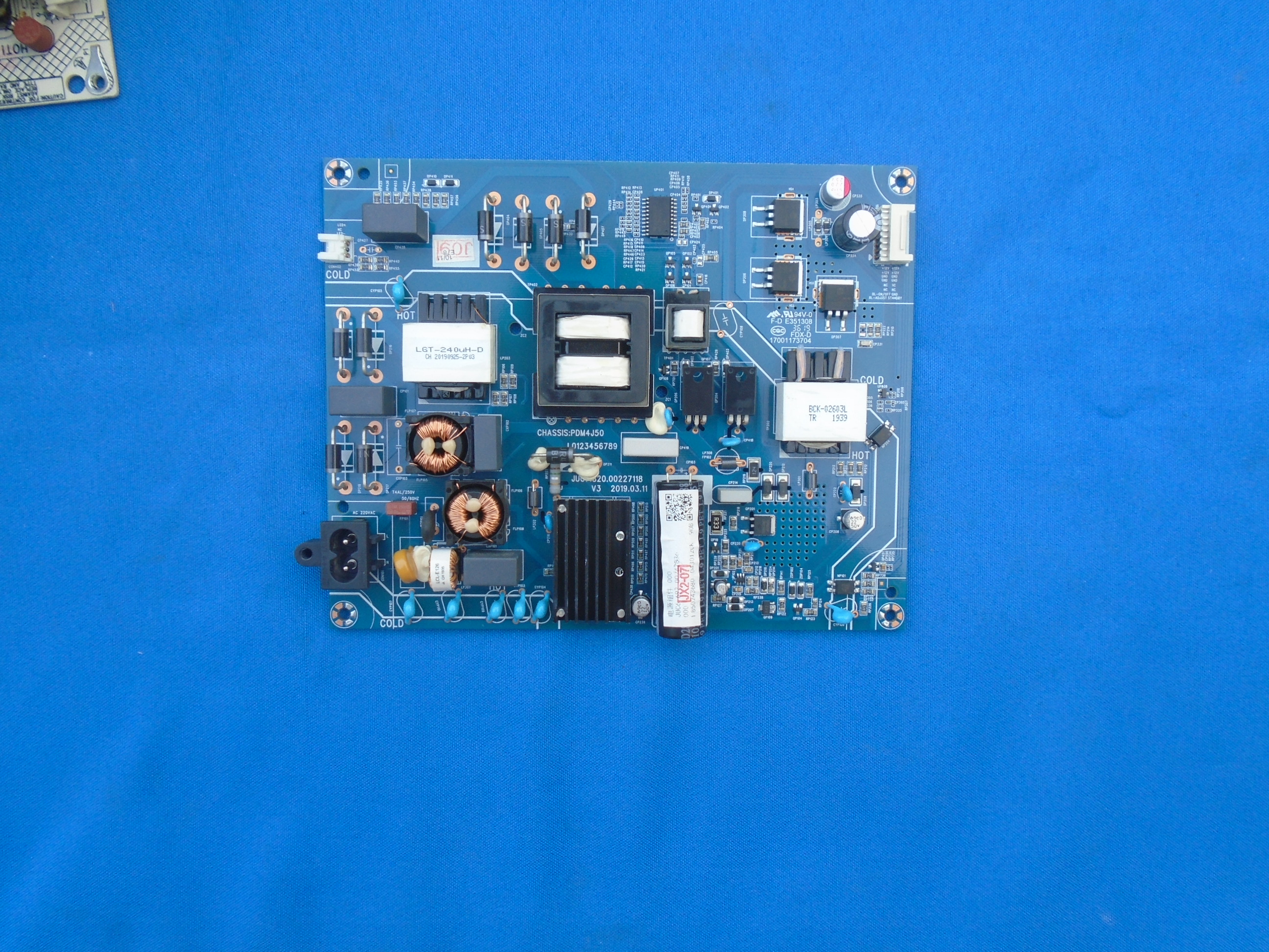 超新A原装长虹55Q6G 55D4P电视电源板JUC7.820.00227118 PDM4J50