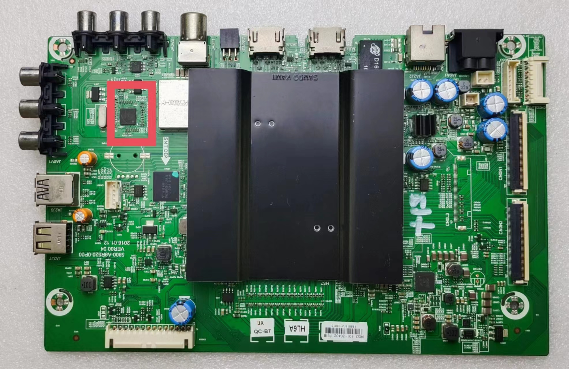 A原装原厂创维49G6 55G6 55V9E 9R52电视主板5800-A9R520-0P00