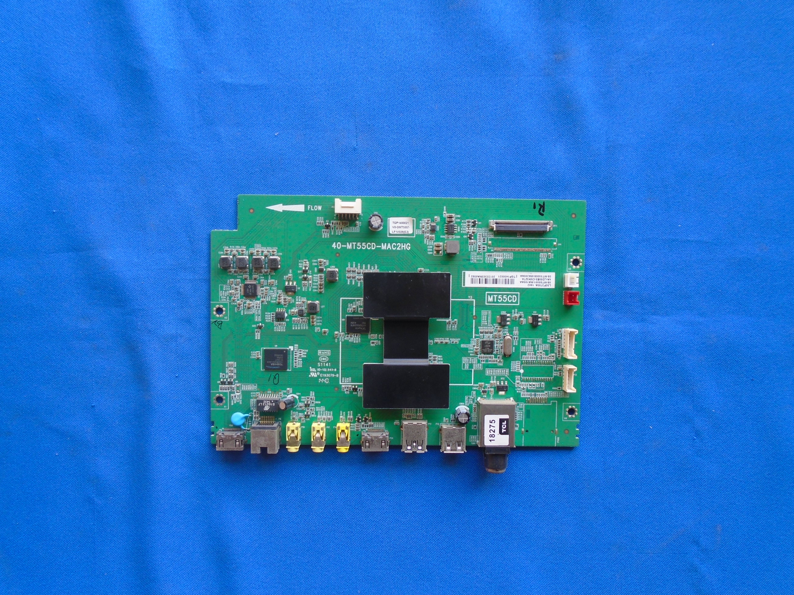 A原装TCL L50F3700A主板40-MT55CD-MAC2HG MT55CD屏V500HJ1-ME1
