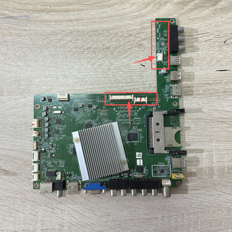 原装海尔LU55H7300主板0091802868 V2.3 屏HV550QU2-301 现货实拍