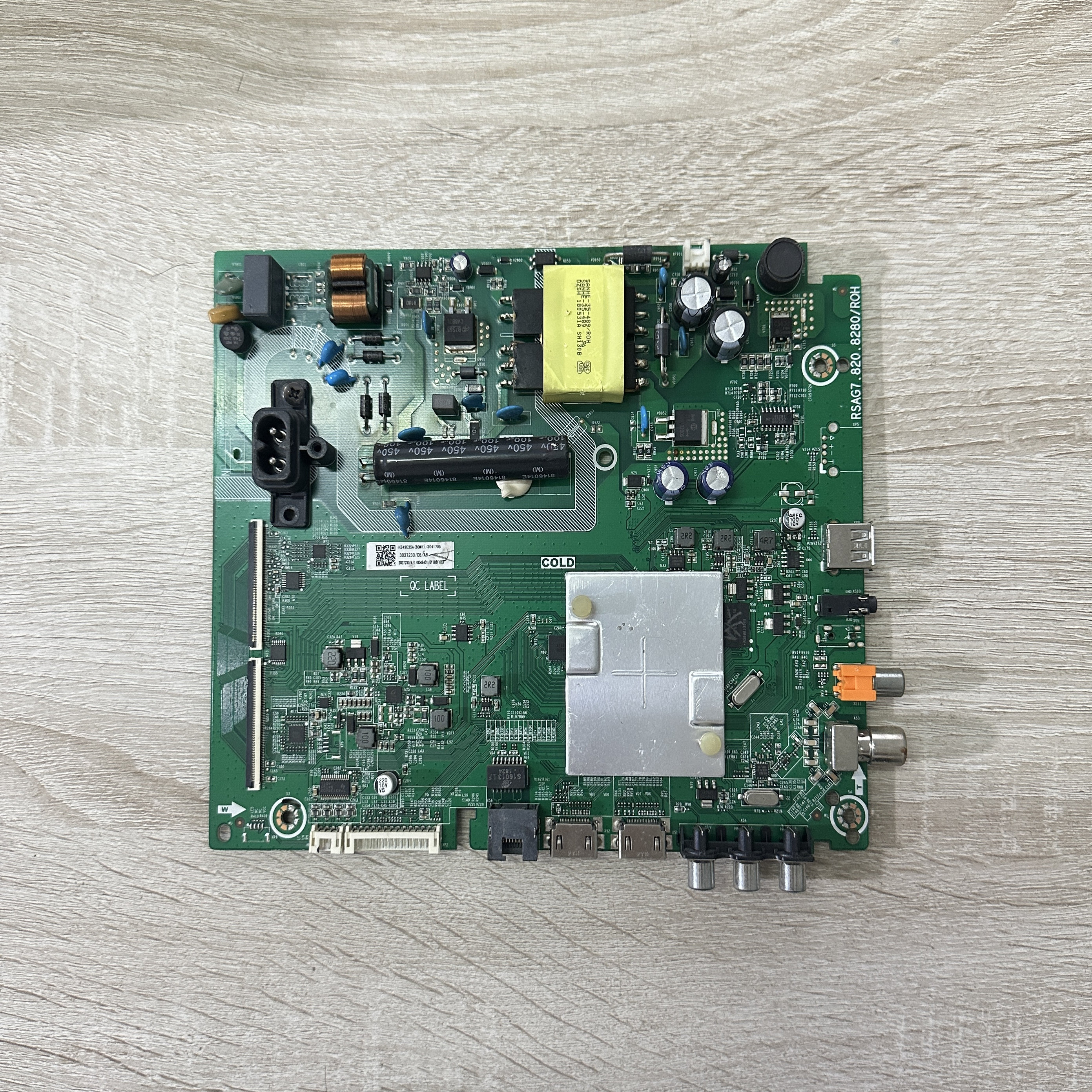 原装海信HZ43E35A(BOM1)主板RSAG7.820.8280屏JHD425SIF71-T0K