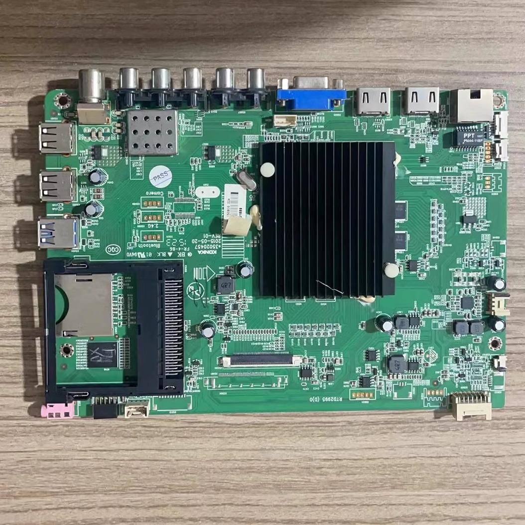 无修原装康佳LED55R6200U电视主板35020457屏72000732YT 732YT