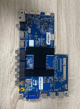 #原装海尔H42E10 电视机主板 0091802118B V1.1屏V420HJ2-P01实图