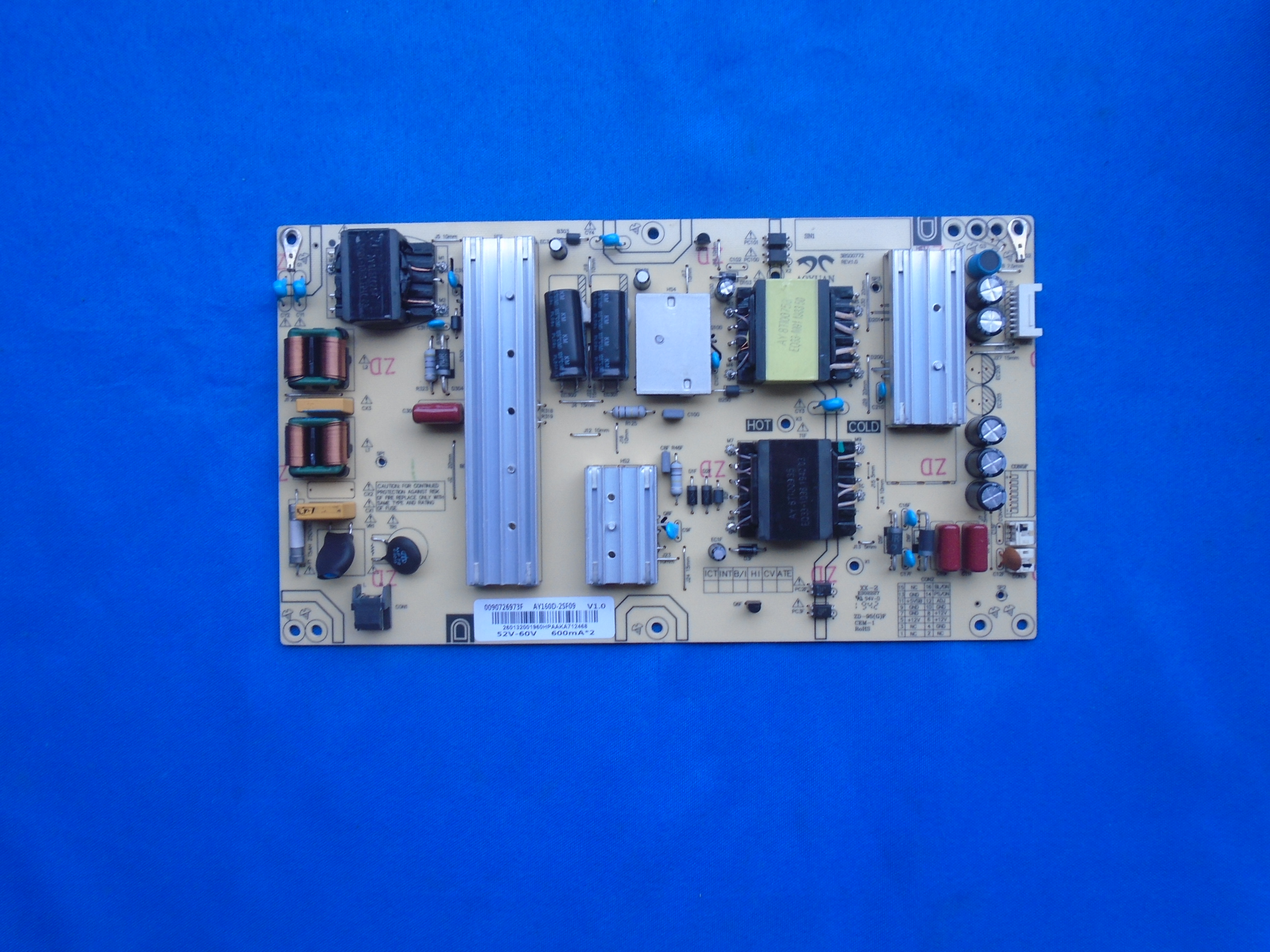 超新A原装海尔LS50AL88K88电源板0090726973F AY160D-2SF09