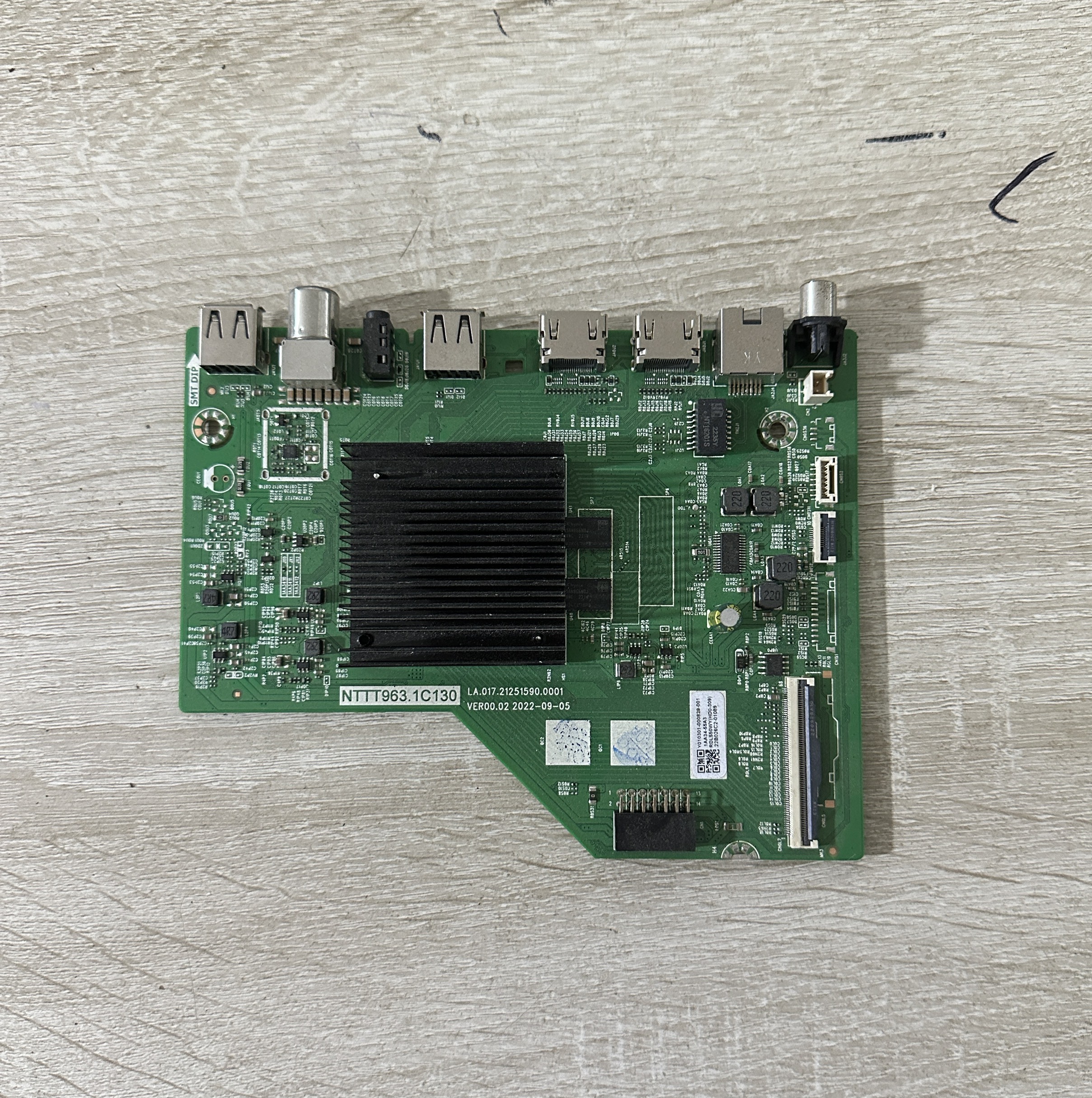 S原装创维55A3主板LA.017.21251590.0001屏RDL550WY HD0-309实拍