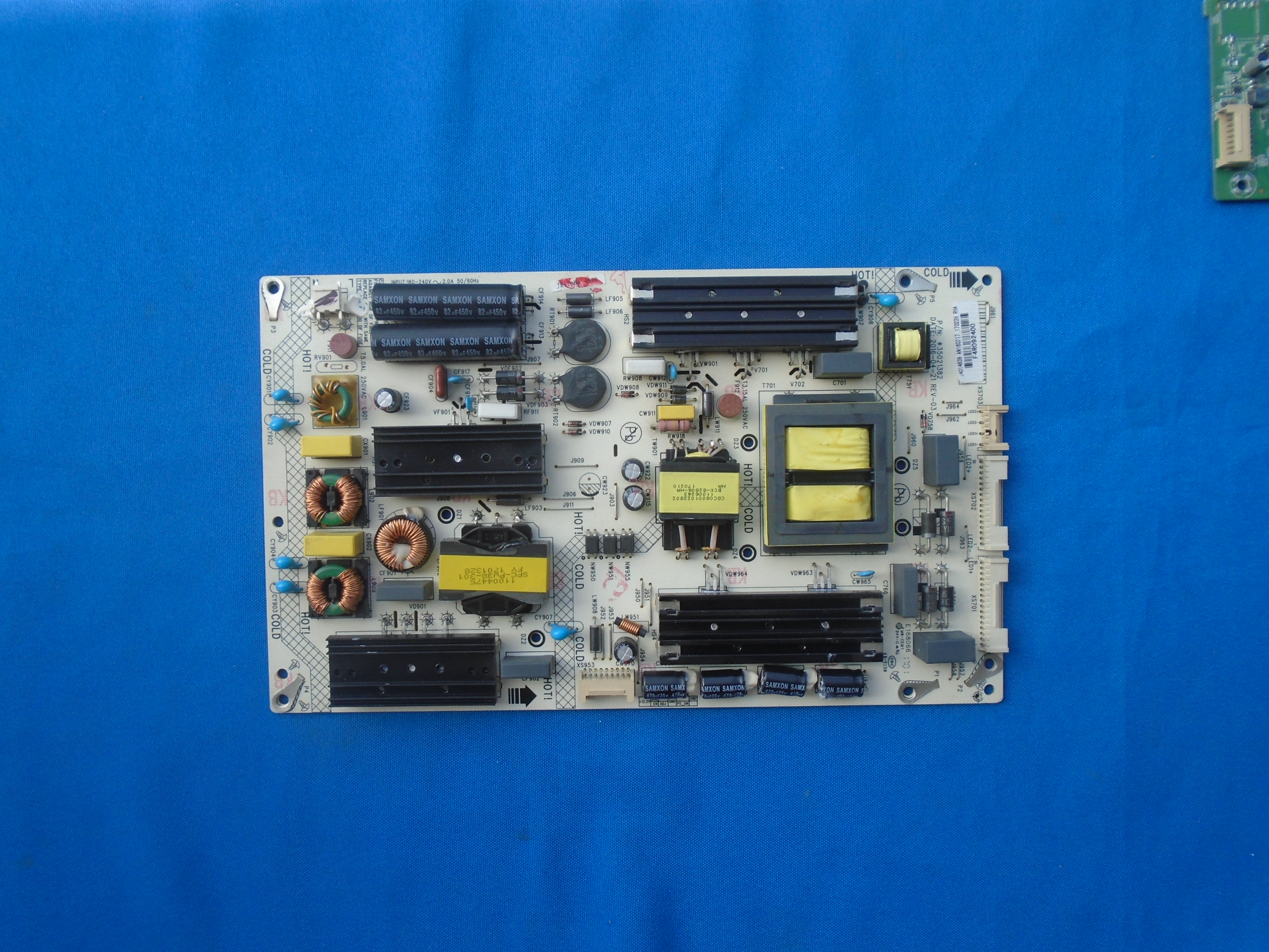 AA原装康隹QLED55X60U电源板35021382 34014839