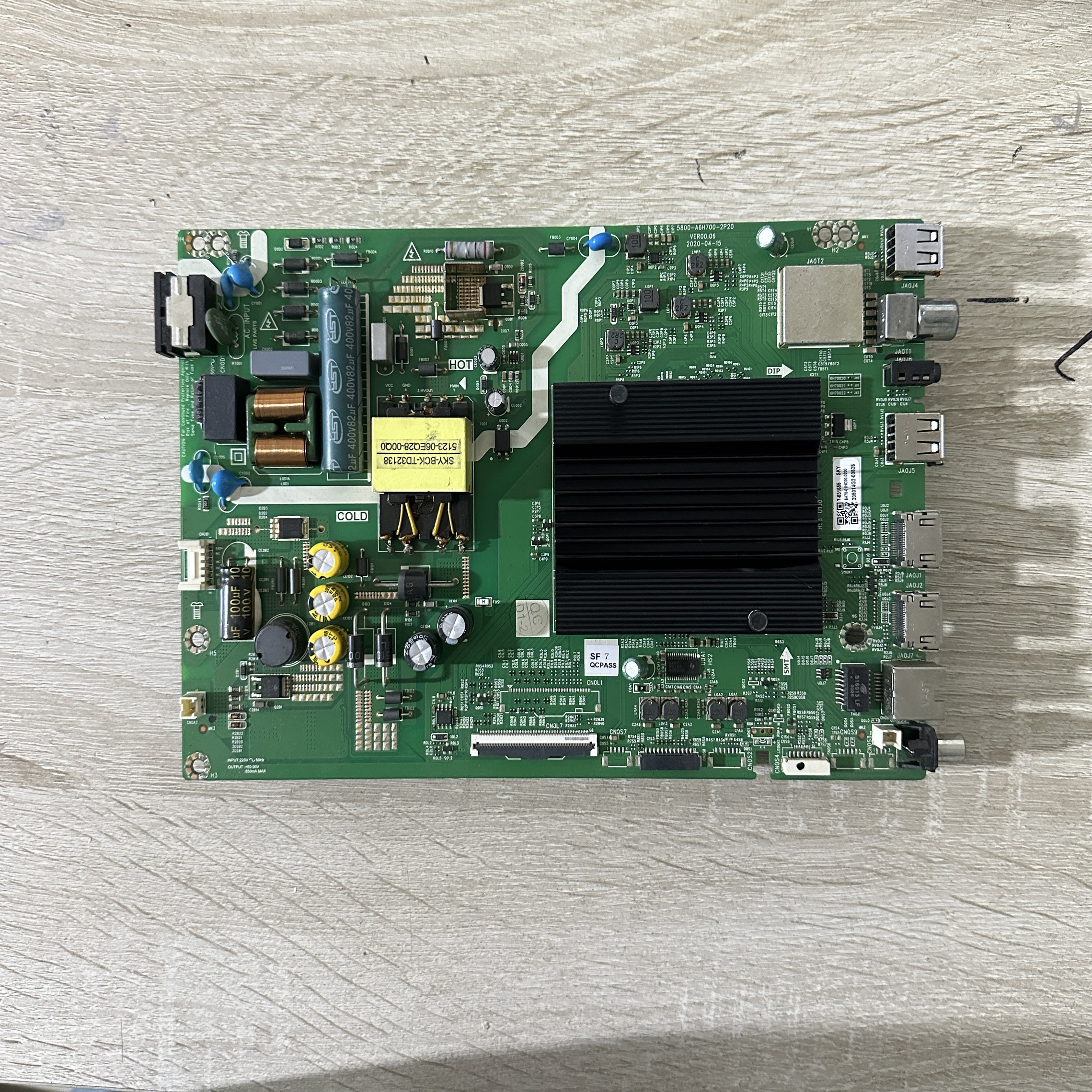 原装创维43G31 43A4 43P5主板5800-A6H700-2P20屏SDL430WY BN0-