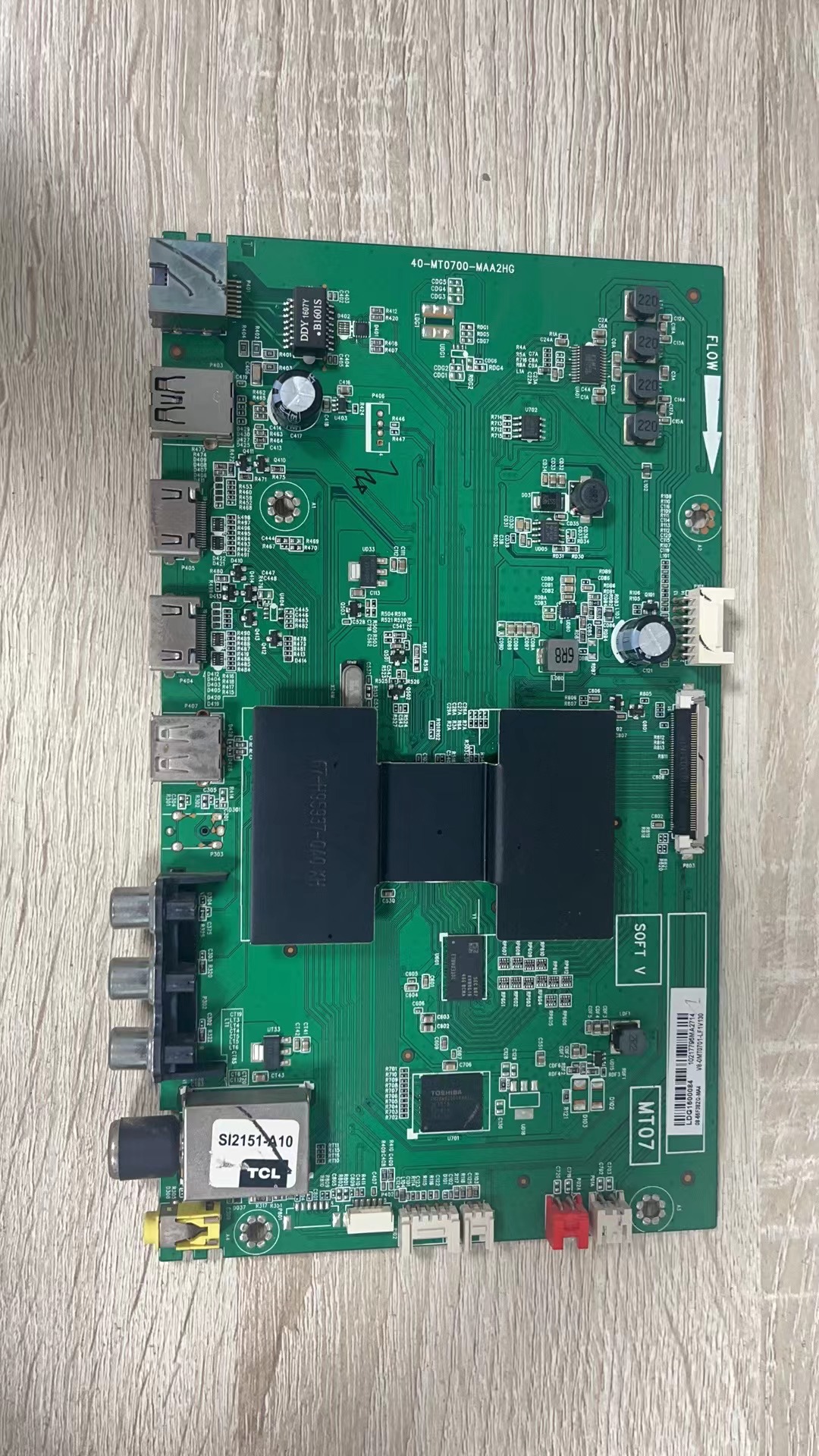 TCL D48/50/55A710 L48/50F3800A L65E5800F主板40-MT0700-MAA2HG