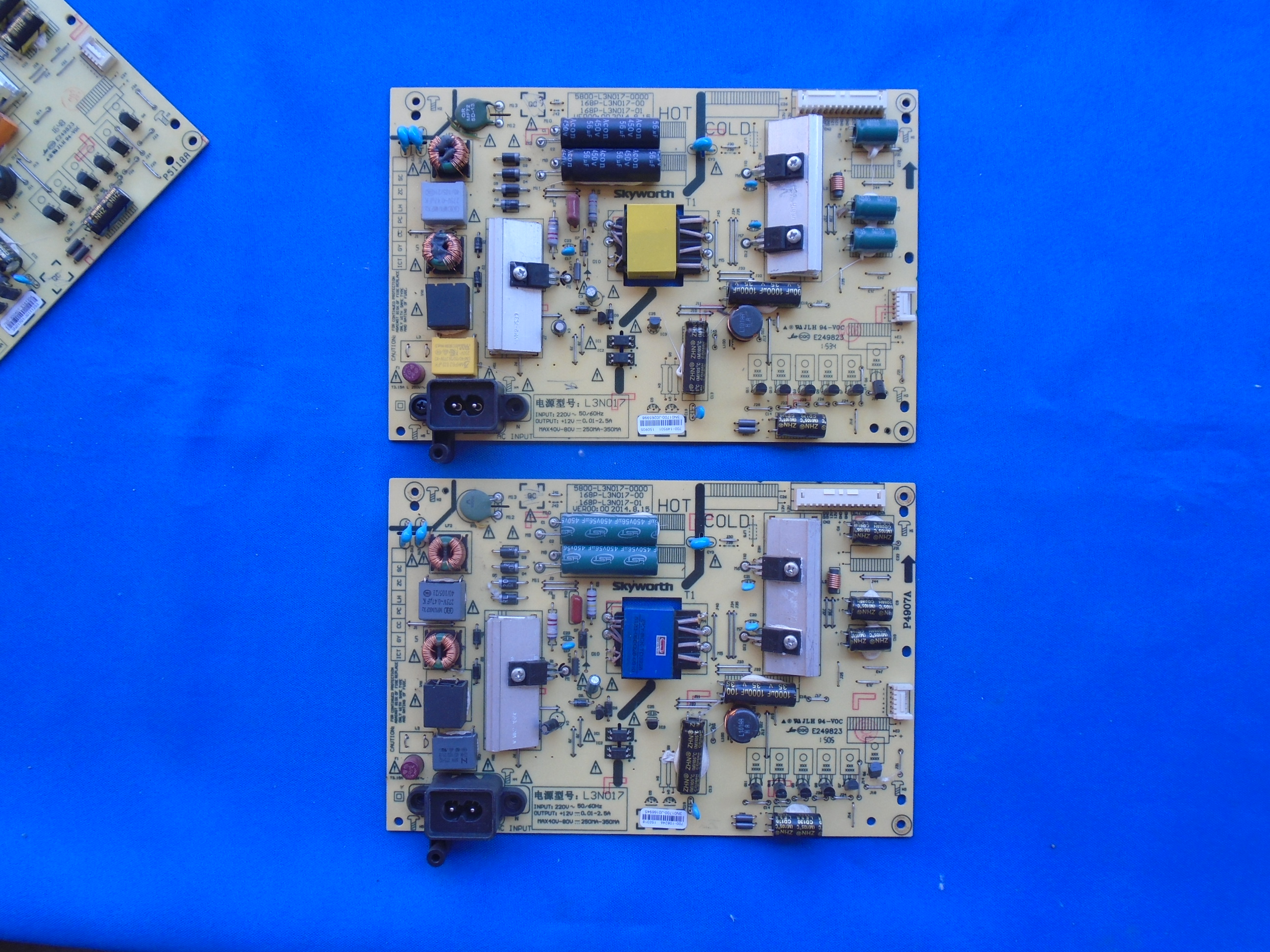 V原装 创维43S9/E390E 电源板5800-L3N017-0000 168P-L3N017-00